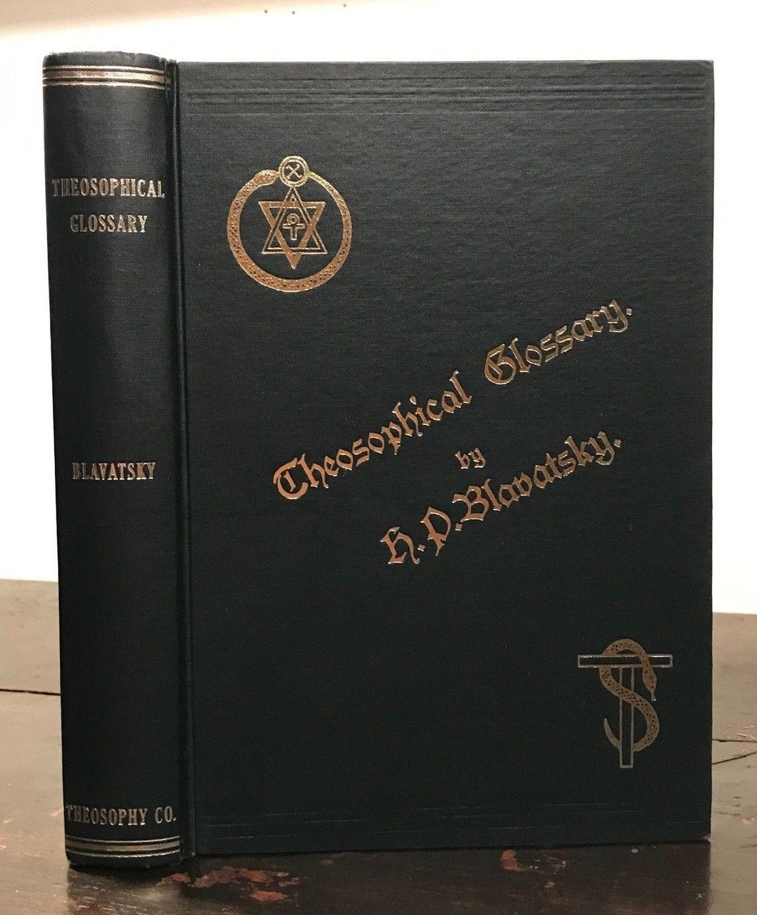 THEOSOPHICAL GLOSSARY - H.P. Blavatsky - Gnostic Philosophy Secret Doctrine