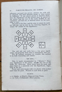 FORTUNE-TELLING BY CARDS - Sepharial, 1st 1926 - DIVINATION PROPHECY OCCULT