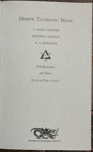 Magic Hebrew Words HEBREW TALISMANIC MAGIC - 2006 - ANCIENT JEWISH OCCULT MAGICK ANGELS G ...