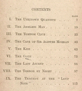 UNCANNY STORIES ~ C. ARTHUR PEARSON LTD. 1st/1st 1916 SCARCE HORROR Supernatural