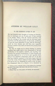 ASTROLOGER'S GUIDE / Anima Astrologiae - 1st 1886 - PROPHECY OCCULT ASTROLOGY