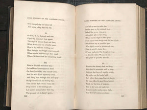 Sir Walter Scott, FIELD OF WATERLOO and HALIDON HILL - 1st 1822 BATTLE POEM