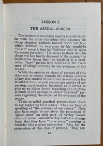 CLAIRVOYANCE AND OCCULT POWERS - 1st 1916 - TELEPATHY CRYSTAL GAZING OCCULT