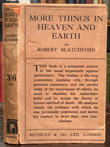 MORE THINGS IN HEAVEN AND EARTH - 1925 AFTERLIFE SPIRITS EVIDENCE SPIRITUALISM