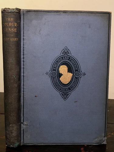 1892 - THE COLOUR-SENSE: AN ESSAY IN COMPARATIVE PSYCHOLOGY, Allen, COLOR PSYCH