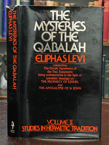 MYSTERIES OF THE QABALAH - Eliphas Levi, 1974 - ANCIENT HERMETIC MYSTIC PROPHECY