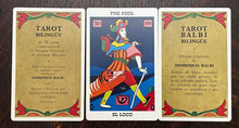 BALBI TAROT CARD DECK - 1978, Fournier - ART DIVINATION FORTUNETELLING PROPHECY
