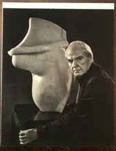 YOUSUF KARSH Photogravure Portrait Art Photo Print, 1960s - Sculptor HENRY MOORE