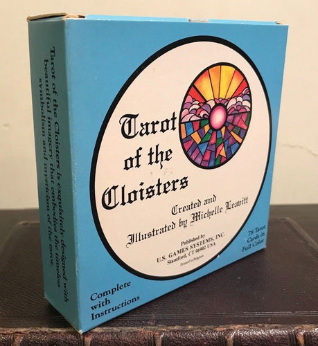 TAROT OF THE CLOISTERS - Michelle LEAVITT - 1st/1st 1993 - MINT / NEAR MINT, OOP