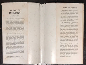 MANLY P. HALL — THE STORY OF ASTROLOGY, 1959 HC/DJ Zodiac Hermetic Occult