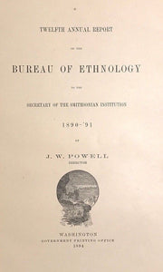 1894 - INDIAN MOUNDS: BUREAU OF ETHNOLOGY: NATIVE AMERICAN BURIAL PRACTICES