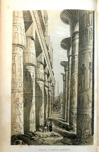 MONUMENTS OF EGYPT / WITNESS FOR THE BIBLE - Hawks, 1st 1850 ANCIENT EGYPT