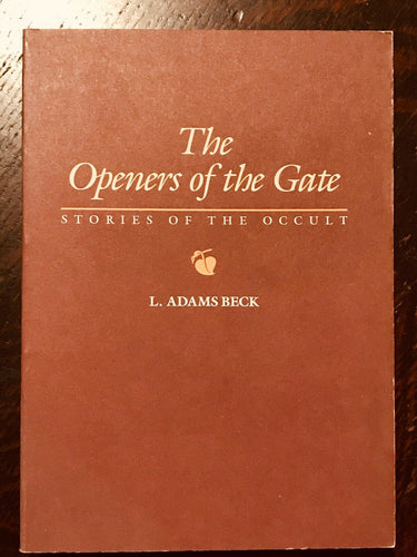 OPENERS OF THE GATE: STORIES OF THE OCCULT - 1980s, SUPERNATURAL FANTASY FICTION