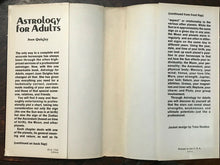 ASTROLOGY FOR ADULTS - Quigley, 1969 ZODIAC DIVINATION HOROSCOPE - SIGNED