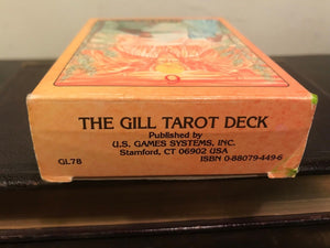 THE GILL TAROT DECK - E.J. GILL - U.S. Games Systems, 1990, RARE Tarot Card OOP