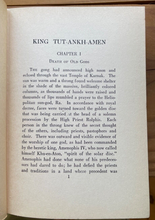 KING TUT-ANKH-AMEN: HIS ROMANTIC HISTORY - Bell, 1st 1923 - ANCIENT EGYPT