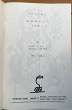 VOODOO HANDBOOK OF CULT SECRETS - Anna Riva,  1975 - TALISMANS SORCERY GRIMOIRE