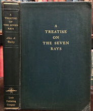 TREATISE ON THE SEVEN RAYS - Alice Bailey, 1st 1936 - ESOTERIC PSYCHOLOGY OCCULT