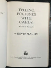 TELLING FORTUNES WITH CARDS - 1st Ed 1970 - ORACLES, DIVINATION, CARTOMANCY