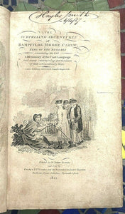 ADVENTURES OF BAMPFYLDE MOORE CAREW - 1812 - BIOGRAPHY KING OF THE BEGGARS
