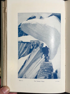 THE MOUNTAINS OF YOUTH - ARNOLD LUNN, 1st/1st 1925 - Alpine Skier Mountaineering