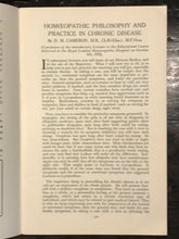 HOMOEOPATHY - BRITISH HOMOEOPATHIC ASSN JOURNALS - 10 Original Journals, 1953