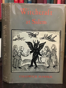 WITCHCRAFT AT SALEM - Hansen, 1969 - WITCH TRIALS PERSECUTION MAGICK HEALING