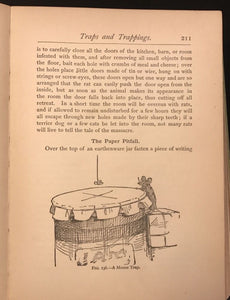 THE AMERICAN BOY'S HANDY BOOK by D.C. Beard, 1902 ILLUSTRATED