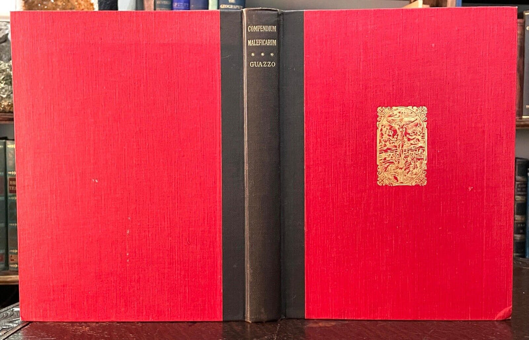 COMPENDIUM MALEFICARUM - Ltd & Numbered Ed 1929 - WITCHES WITCHCRAFT SATAN DEVIL