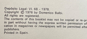 BALBI TAROT CARD DECK - 1978, Fournier - ART DIVINATION FORTUNETELLING PROPHECY