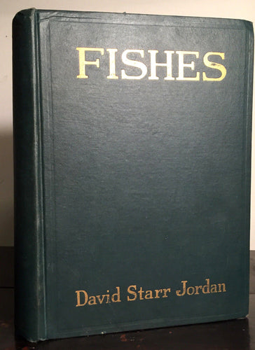 FISHES, David S. Jordan 1st Ed 1925 w/ 18 RARE Colored Plates, 673 Illustrations