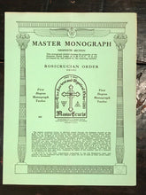 ROSICRUCIAN AMORC MASTER MONOGRAPH - Original Vintage Complete Binder Set