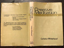 CREATIVE MEDITATION - 1st Ed 1975, SIGNED BY AUTHOR - LAW OF ATTRACTION UNIVERSE