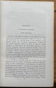 TREATISE ON TURNING TABLES - Gasparin, 1st 1857 - OCCULT SUPERNATURAL SPIRITS