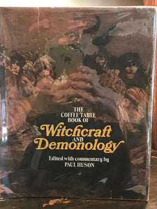 COFFEE TABLE BOOK OF WITCHCRAFT AND DEMONOLOGY - Paul Huson, 1st Ed 1973