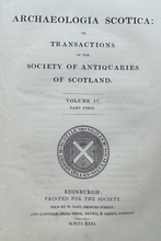 ARCHAEOLIGIA SCOTICA - 1st Ed 1831-57, 3 Vols SCOTTISH SCOTLAND ANCIENT HISTORY