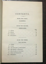 VEIL OF ISIS OR MYSTERIES OF THE DRUIDS - Reade, 1924 ANCIENT CELTS PAGAN RITES