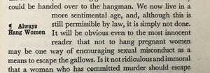 NEW HANDBOOK ON HANGING -  Duff, 1954 CRIME PUNISHMENT HANGMEN ART OF HANGING