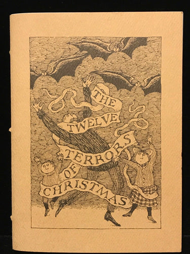 THE TWELVE TERRORS OF CHRISTMAS - Edward Gorey, Updike - SIGNED Ltd Edition 1993