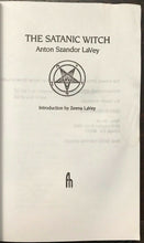 THE SATANIC WITCH - ANTON SZANDOR LAVEY - Feral House, 1989 CHURCH OF SATAN