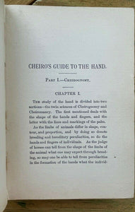 CHEIRO'S GUIDE TO THE HAND -1st 1900 - PALMISTRY, ASTROLOGY, OCCULT, DIVINATION