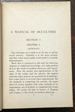 MANUAL OF OCCULTISM - SEPHARIAL - 1st, 1911 - OCCULT TAROT PALMISTRY DIVINATION