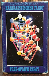 TREE OF LIFE KABBALAH TAROT - 1st 1983 - JUDAISM MYSTICISM TAROT CARDS DECK