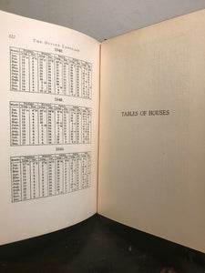 1926 DIVINE LANGUAGE OF CELESTIAL CORRESPONDENCES - Astrology Zodiac Symbolism