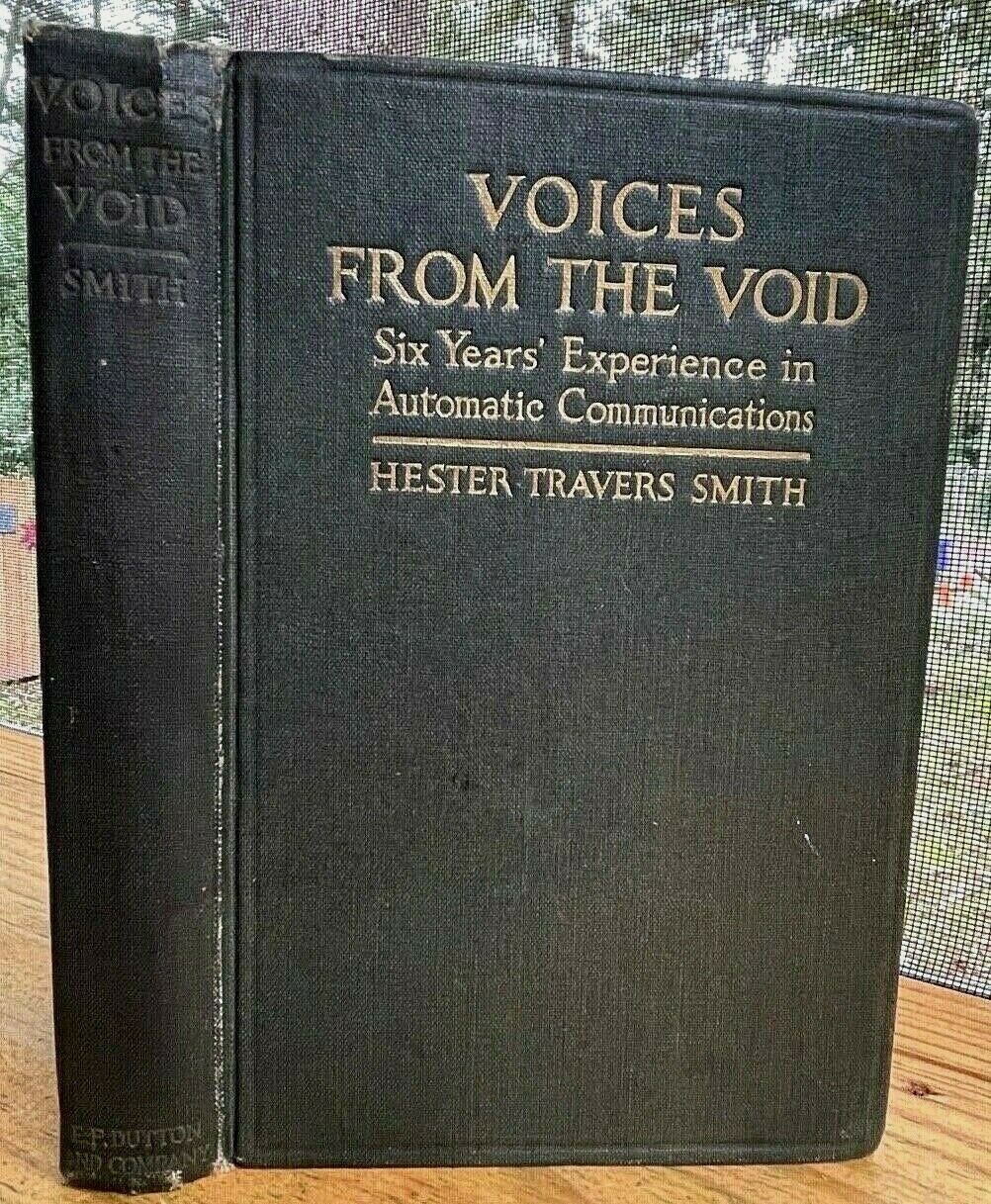 VOICES FROM THE VOID - 1st 1919 - SPIRITUALISM MEDIUMS PSYCHIC GHOSTS SPIRITS