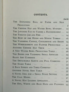 MAGICAL SUGGESTIONS - HARRY LATOUR - 1st, 1921 - MAGIC TRICKS EXPERIMENTS