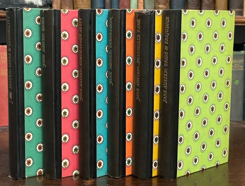 JANE AUSTEN - 6-VOLUME SET in Slipcase - PANTHEON BOOKS, 1960