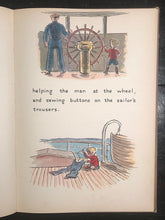 LITTLE TIM AND THE BRAVE SEA CAPTAIN - EDWARD ARDIZZONE - 1st 1936, Watercolors
