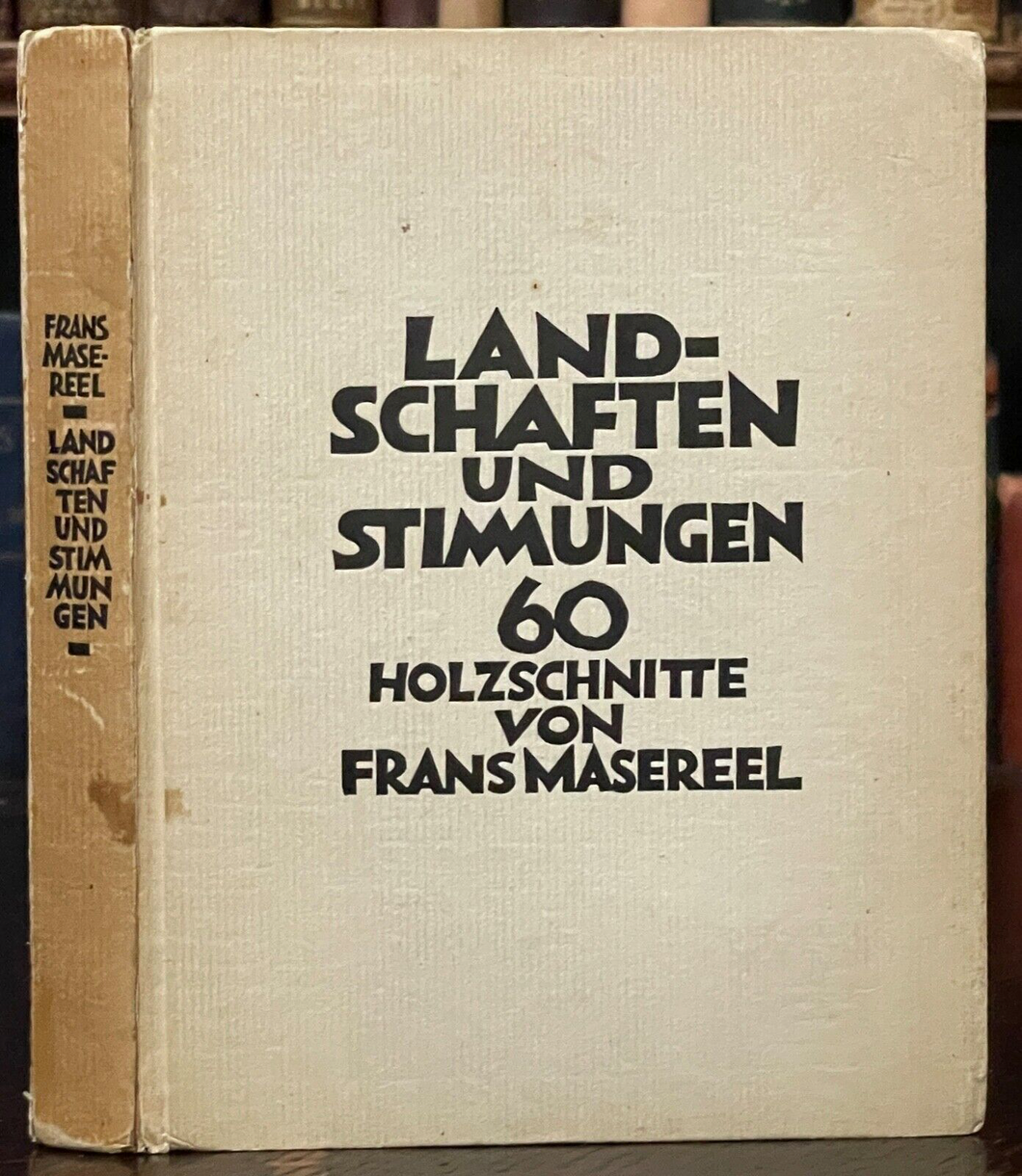 FRANS MASEREEL - LANDSCHAFTEN UND STIMMUNGEN - 1st 1929 - 60 WOODBLOCK PRINTS