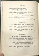 SCIENCE AND IMMORTALITY - Lodge, 1909 - FAITH RELIGION MIRACLES IMMORTAL SOUL